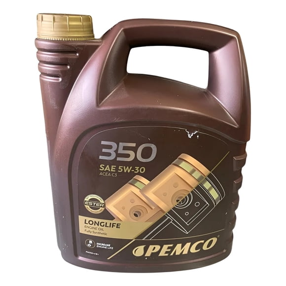 Aceite 5w30 Pemco 350 Fully Synthetic Acea c3 / 4lts