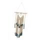 thumbnail image 3 of Tapiz nórdico de macramé para colgar en la pared, tapiz bohemio con borlas largas, arte de pared colgante para apartamento, dormitorio, sala de estar,, 3 of 5