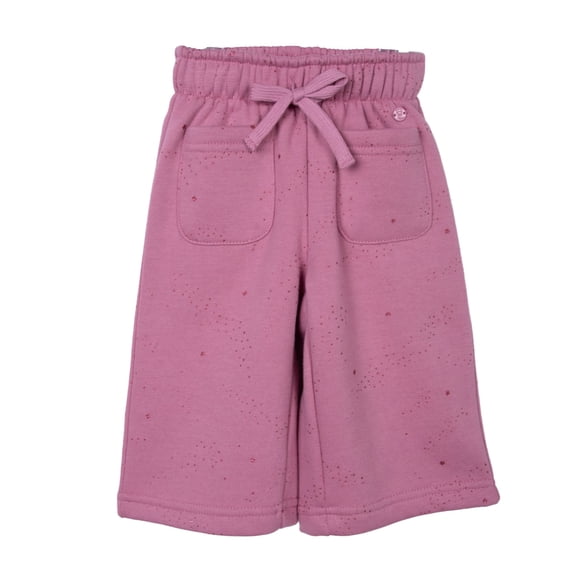 Pantalón Buzo Bebé Niña Brillos Rosado Oscuro