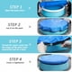 thumbnail image 4 of Cubierta solar para piscina DECOHS redonda de 3 m, de polietileno (PE), 4 of 7