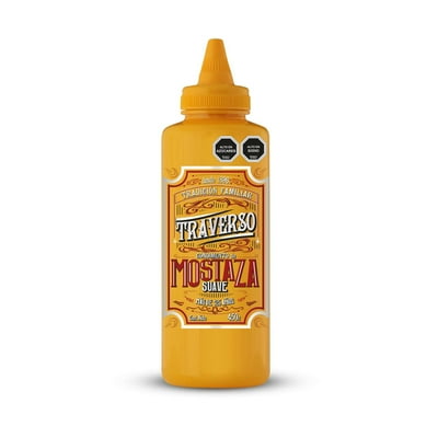 Mostaza Squeeze 450 G Traverso