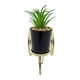 thumbnail image 3 of Figura Decorativa Bicicleta Metal Adorno Dorado Mini Planta, 3 of 7