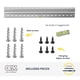 thumbnail image 2 of Espejo francés Hanging System OOK 533212, aluminio, 90,7 kg, 2 of 9