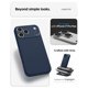 thumbnail image 2 of Funda Spigen Liquid Air para iPhone 17 Pro Max color azul marino, 2 of 8