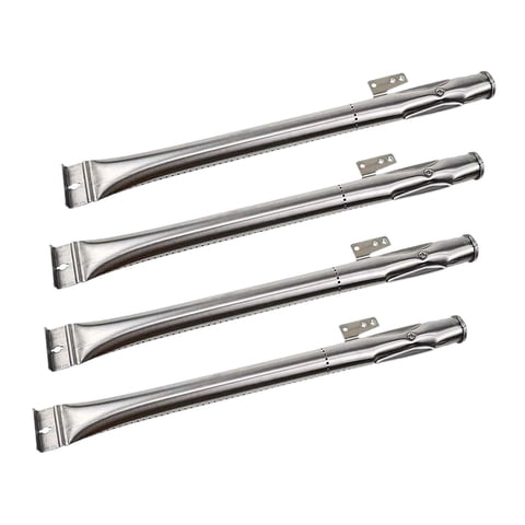 Ioensy - 4 Tubos De Quemador De Parrilla De Alto Rendimiento, Repuesto Universal Para Accesorios De Parrilla De Gas.