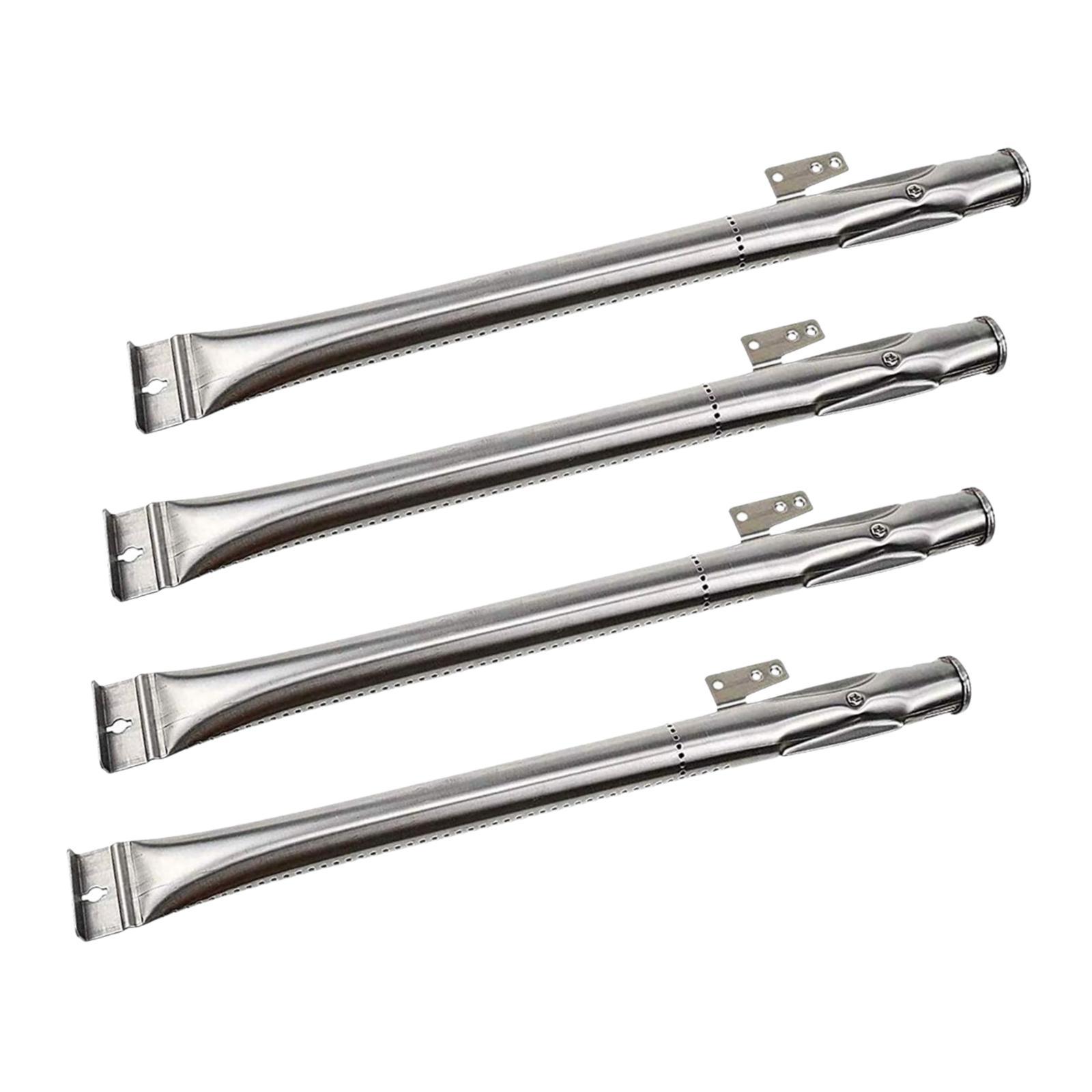 Ioensy - 4 Tubos De Quemador De Parrilla De Alto Rendimiento, Repuesto Universal Para Accesorios De Parrilla De Gas.