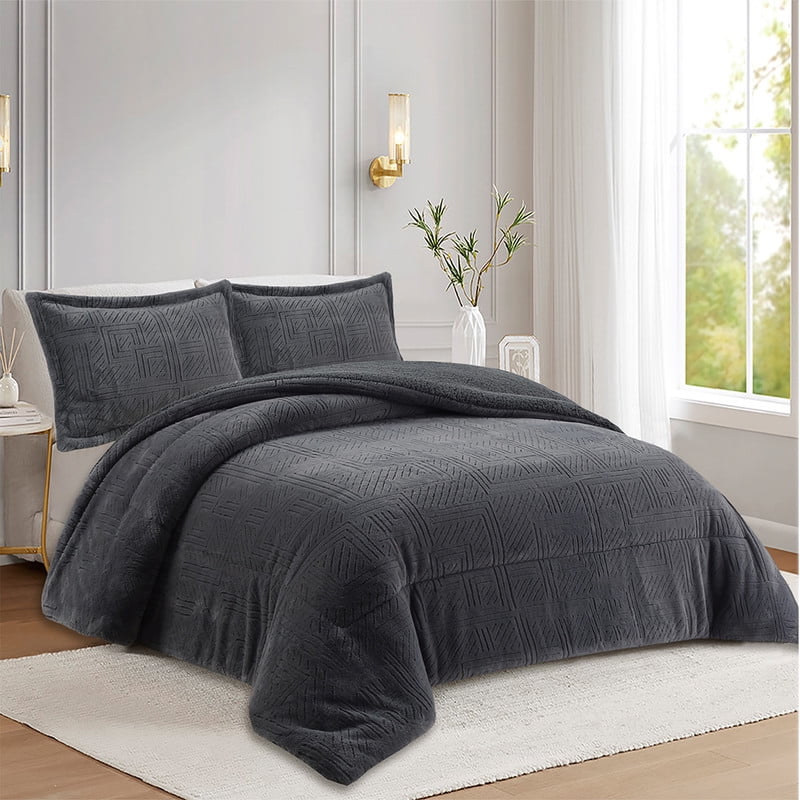 Plumon Andes Rabbit Gris 1.5 Pl