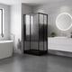 thumbnail image 3 of Shower Door 110x70 Rectangular Strava Negro, 3 of 7