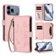 thumbnail image 1 of Funda Cartera Mariposa para [iPhone 18 Pro Max] con Soporte y Cremallera Rosa, 1 of 6