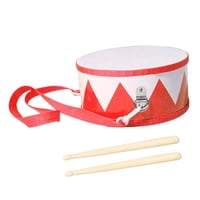 Bothyi - Juego De Batería Para Niños De 8 Pulgadas, Instrumento De Percusión Para Niñas, Niños, Regalo De Festival, Rojo