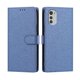 thumbnail image 2 of Cartera para Motorola Moto E32 con Soporte y Correa, Azul, 2 of 6
