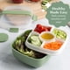 thumbnail image 2 of Fiambrera Goodful, apilable, estilo bento, 1,65 L, color salvia, 2 of 8