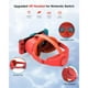thumbnail image 2 of Auricular VR ajustable para Nintendo Switch y modelo OLED - Gafas con lente ajustable y correa Elite, gafas 3D para mejorar la experiencia de juego.-Naranja y azul, 2 of 7