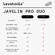 thumbnail image 4 of Termómetro para carne Lavatools Javelin® PRO Duo ultrarrápido de 1 segundo de lectura, 4 of 6