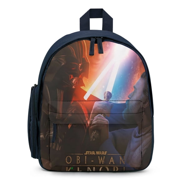 Obi-Wan Mochila Escolar para Niños y Niñas, Mochila Infantil Ligera de Alta Calidad, Grande y Duradera Azul