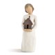 thumbnail image 1 of Figura Willow Tree Mi Casa 14 cm pintada a mano, 1 of 5