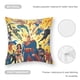 thumbnail image 5 of Liga de la Justicia Fundas de almohada de terciopelo con tema, regalos de funda de almohada, decoración para el hogar, cojín de lanzar, regalo de cumpleaños para fans y parejas.30*30cm., 5 of 6