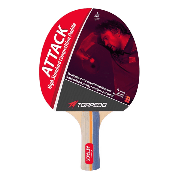 Paleta Tenis De Mesa Attack Torpedo Standard Competition