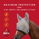 thumbnail image 3 of Máscara antimoscas para caballo Manna Pro Pro-Force con orejas y reflectante UV, 3 of 7