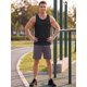 thumbnail image 2 of INSPIRE CHIC Camisetas sin mangas para hombre de musculación, gimnasio, entrenamiento atlético, talla L, color negro, 2 of 5