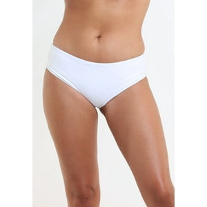 Samia - Bikini Calzón Tanga Blanco L
