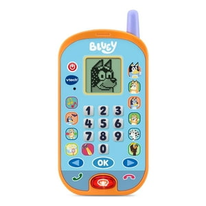 Toy Phone Vtech Bluey Ring Ring Con Juegos Y Activación Por Voz