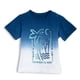 thumbnail image 1 of Polera Bebé Niño Manga Corta Estampado Playero Tie-Dye Azul Pillin, 1 of 3