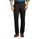 thumbnail image 1 of Pantalones IZOD American Chino con la parte delantera plana y ajustados para hombre, color negro, 1 of 6
