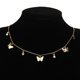 thumbnail image 5 of Collar De Mariposa De Moda Cadena De Clavícula Joyas Para Ni?as Estrella De Oro, 5 of 5