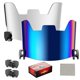 thumbnail image 1 of Visores para casco de fútbol americano KUBQLIG 2 unidades – Transparente y azul, 1 of 7