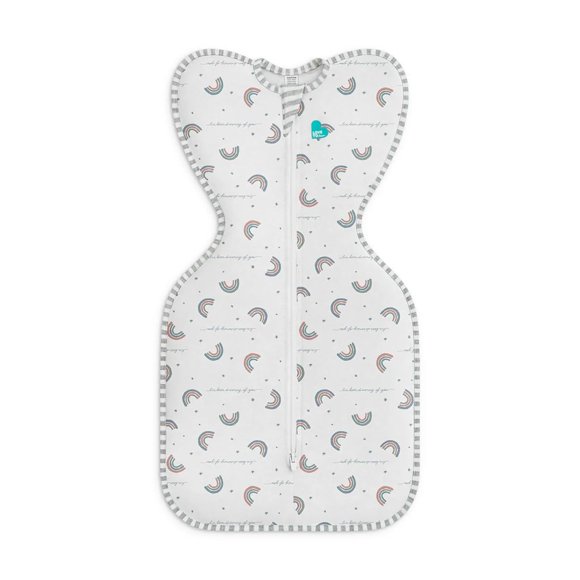 Saco de dormir Love to Dream Swaddle UP Rainbow Dream de 0 a 4 m, 2,5 a 4 kg
