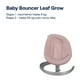 thumbnail image 3 of Baby Bouncer Leaf Grow Blush, 3 of 7