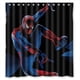 thumbnail image 1 of Cortina de ducha de Spider-Man con ganchos, tamaño 66 x 72 pulgadas, 1 of 3