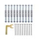 thumbnail image 1 of Kit De Varilla De Soporte De Tornillos De Casete Dispositivo De Reparación Resistente A La Oxidación Para Interruptor De Pared 86 Tipo De Metal, 1 of 3