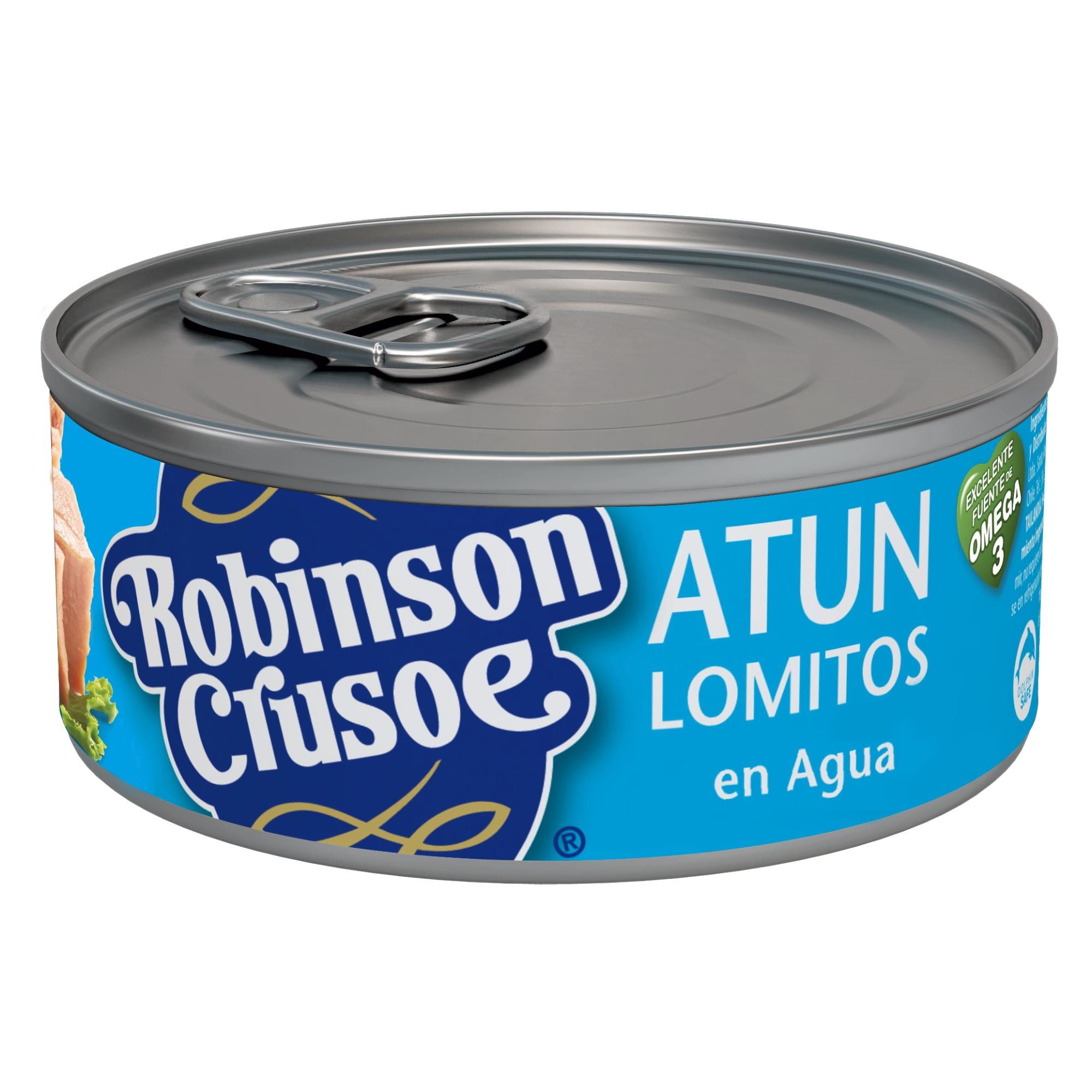 Atún Agua Drenado 91 g - Neto 140 g Robinson Crusoe