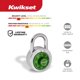 thumbnail image 2 of Candado Kwikset 5 cm 3 dígitos acero verde (1 unidad), 2 of 8