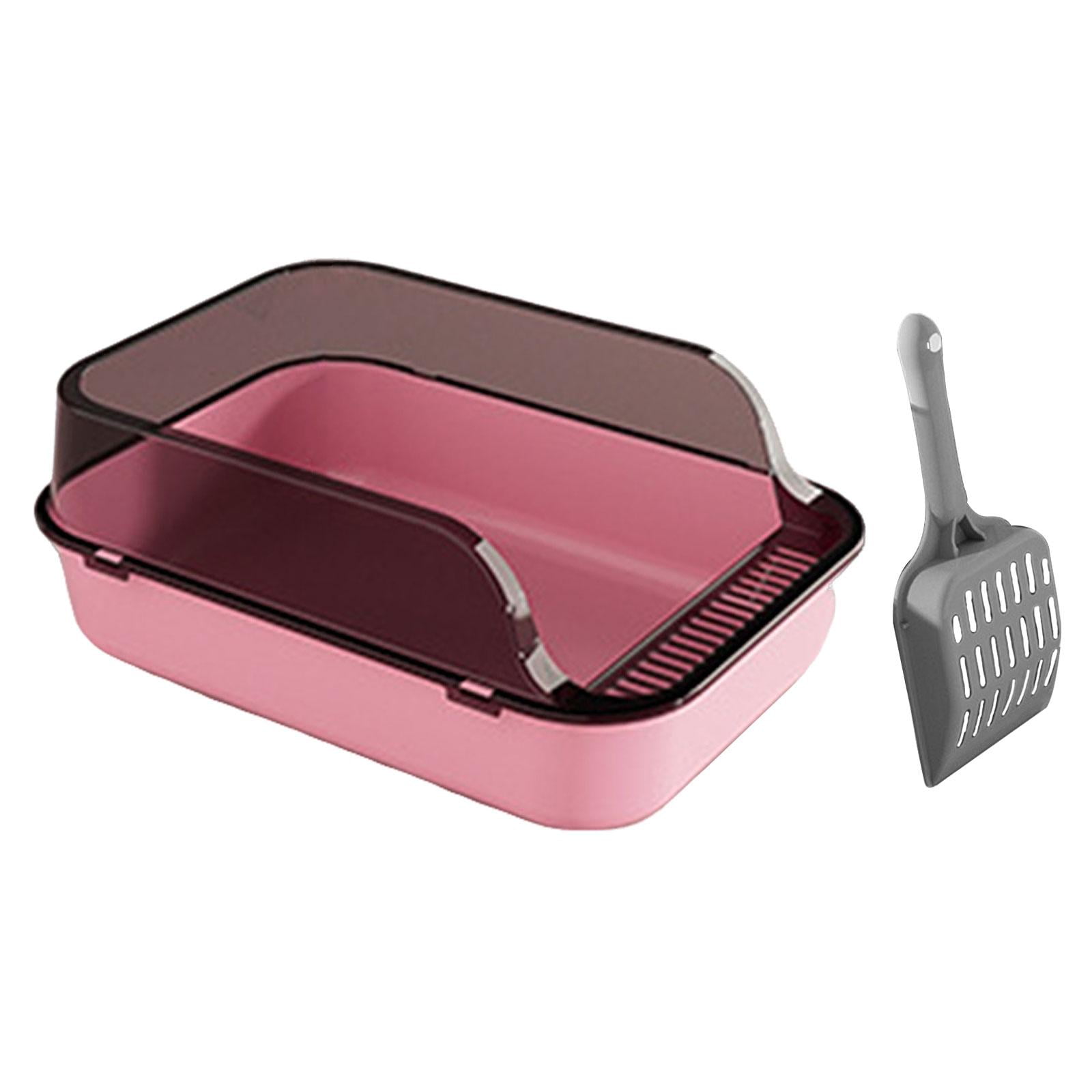 Arenero De Viaje Para Gatos Con Tapa Abatible, Inodoro Para Gatitos Y Gatos Pequeños De Interior.
