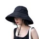 thumbnail image 1 of Gorro de pescador DRIONO de ala ancha con protección UPF50+, negro, 1 of 7