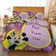 thumbnail image 1 of Yellow Moon Mouse Duvet Quilt Covers Pillow Case Bedding Sets3-Piece Bedding Set (1 Duvet Cover + 2 Pillow Shams), 1 of 3