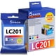 thumbnail image 1 of Cartucho de tinta 5 unidades TANFENJR LC201 de alto rendimiento, 1 of 7