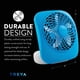 thumbnail image 4 of Ventilador a batería O2COOL Treva de 5 pulgadas, 2 velocidades, azul, paquete de 2, 4 of 6