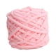 thumbnail image 3 of Hilo De Chenilla Grueso Y Suave Para Tejer A Mano, Mantas Tejidas Y Proyectos De Crochet, Color Rosa, 3 of 5