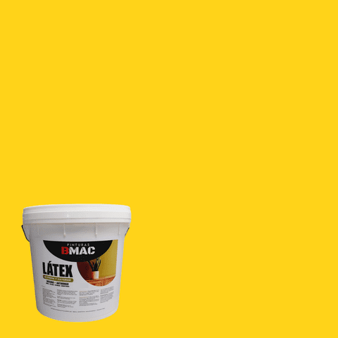 Bmac - Latex Acrilico Amarillo Rey Tineta