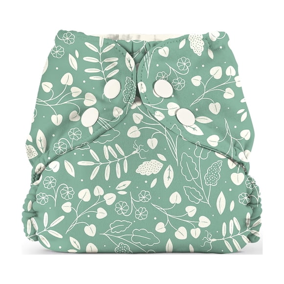 Cubierta de Pañal de Tela Esembly Botany Talla 1 Reutilizable