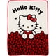 thumbnail image 1 of Manta Polar Hello Kitty Infantil 46x60 Rojo Blanco Microfibra, 1 of 3