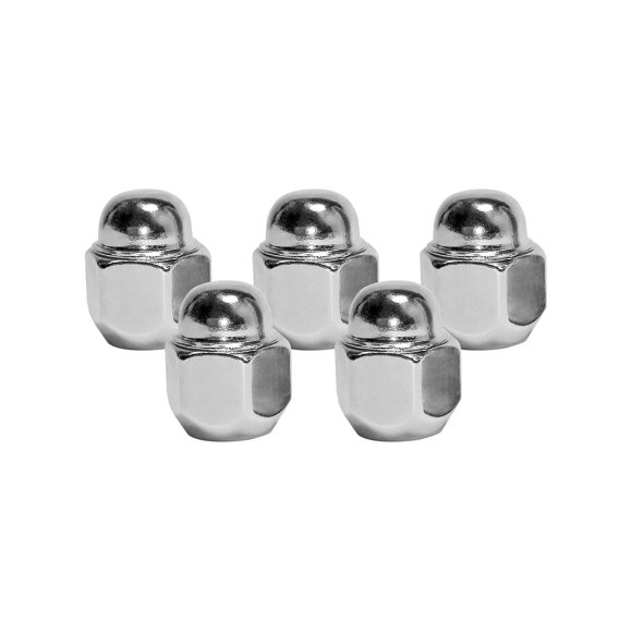 Tuercas Mysttoo M12x1.5 Cromo 5 piezas 28 mm Hexagonal 21 mm