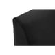 thumbnail image 4 of Sofa Komodo 1 Cuerpo Felpa Negro, 4 of 5