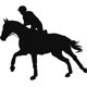 thumbnail image 1 of Decomural Equestrian Cantering Horse Rider WS-80033, 1 of 2