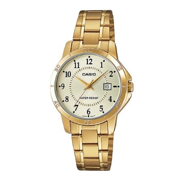 Reloj Analogo Dorado Casio Ltp-v004g-9b