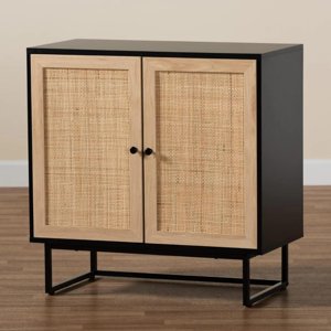 Pandalino - Mueble Buffet Morril Negro | Diseño Multifuncional Negro